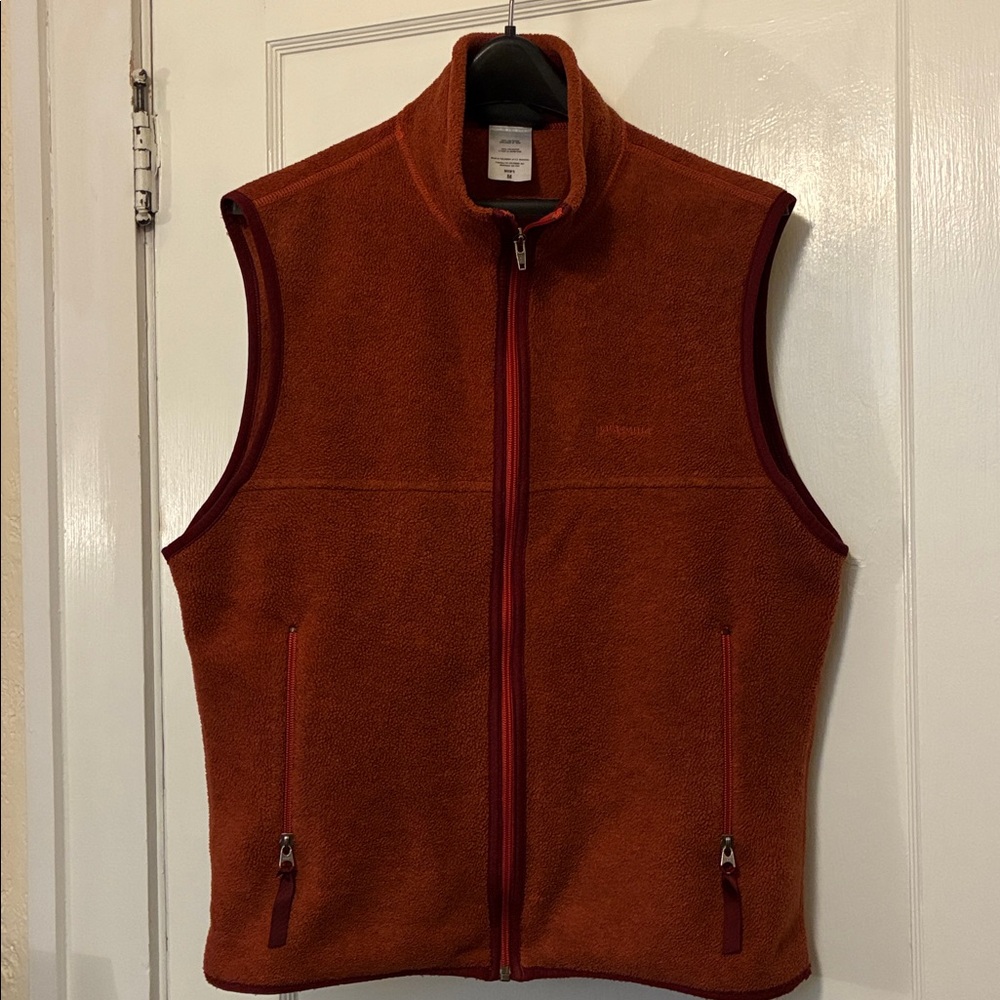 Patagonia Full Zip Mens Fleece Vest size M